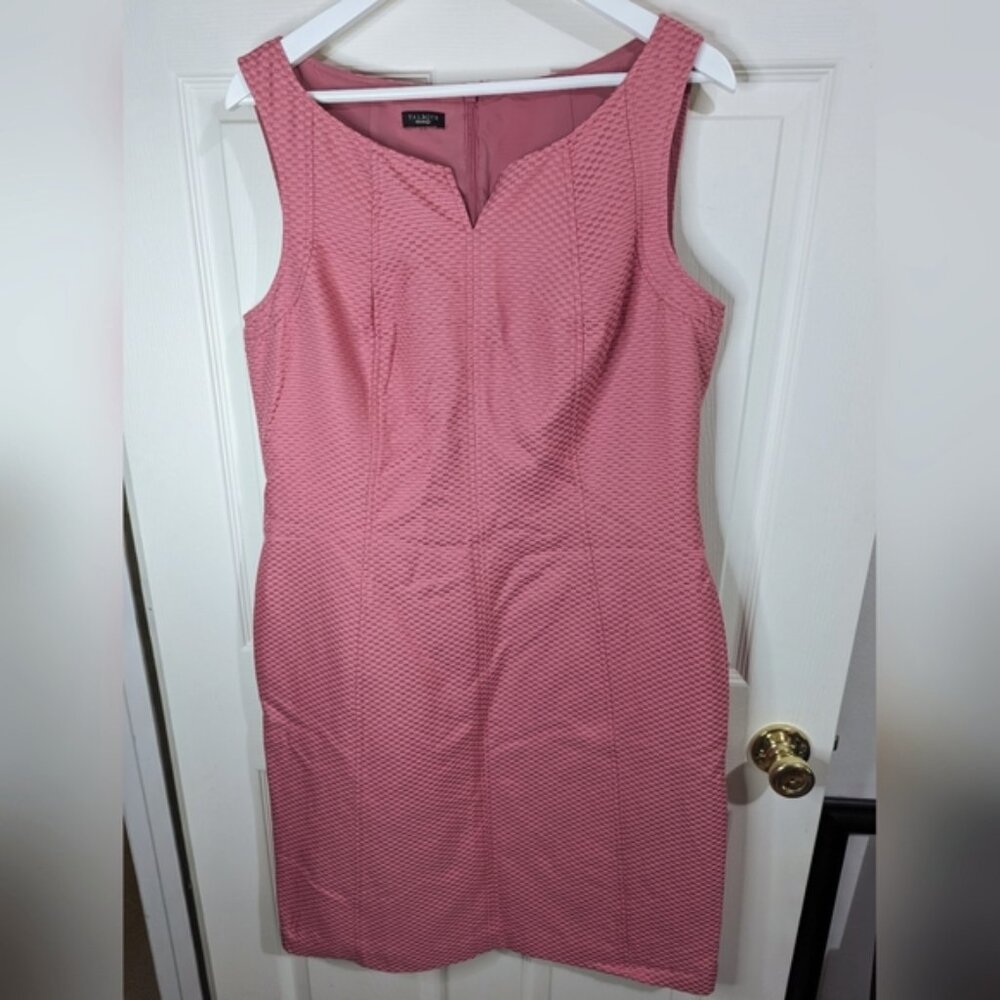 Talbots pink Barbiecore sleeveless dress (NO SIZE TAG)